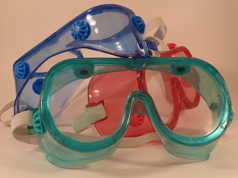 PPE goggles